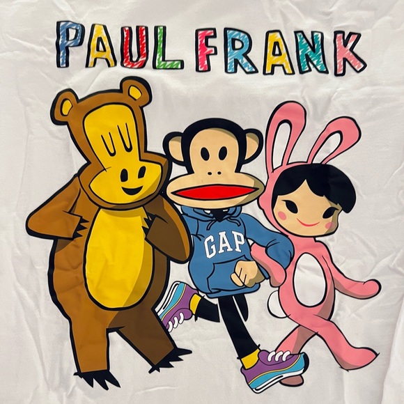 NWOT Limited Edition GAP x Paul Frank Long-Sleeve Tee - Picture 3 of 5